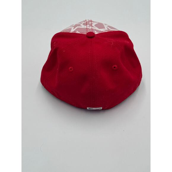 Washington Nationals Red Fitted Hat w/ White Stars Size 7 1/4 - Picture 6 of 12